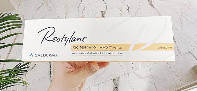 Restylane skinboosters vital lidocaine fra galderma