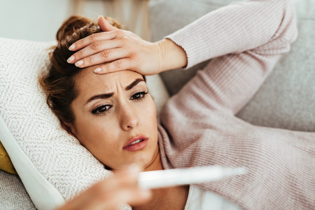 On no, I have fever!